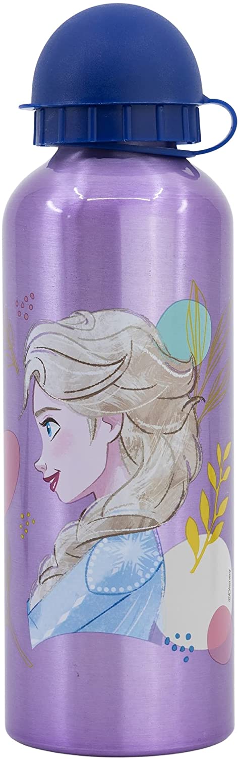 Botella Frozen Elsa de aluminio · 530 ml