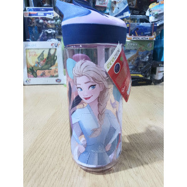 Botella Frozen Ecozen Premium con pajita · 620 ml