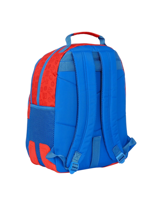 Mochila Super Mario doble adaptable a carro, 42 cm