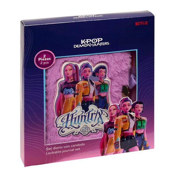 Diario con candado K-Pop Demon Hunters