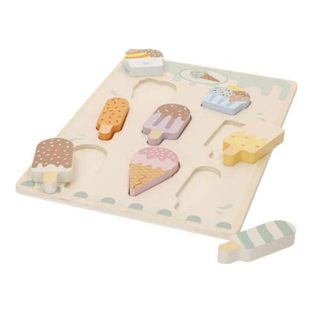 WOOMAX: puzzle de madera de helados