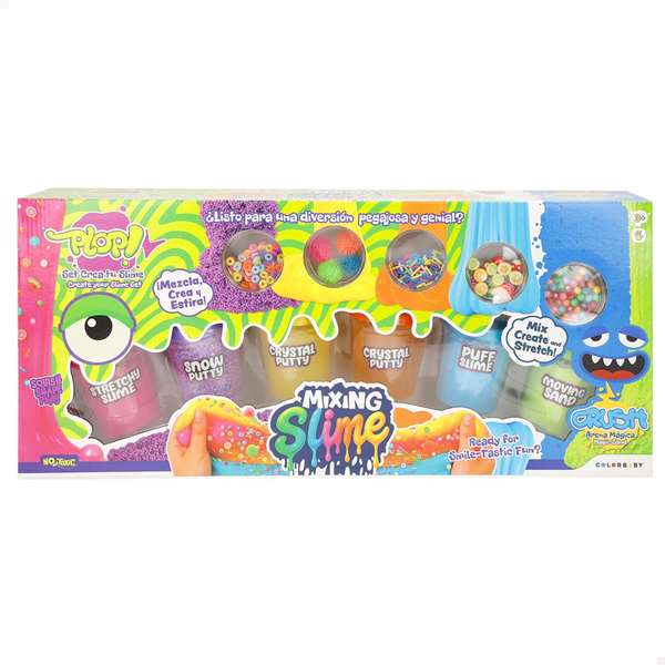 Mega set Crea tu Slime – 6 botes