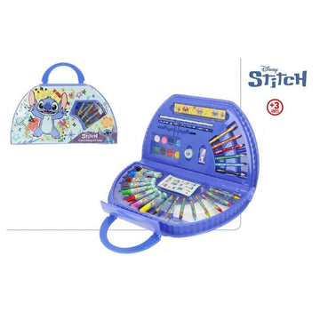 Maletín de pintura Stitch · 37 piezas · fotografía clara del producto