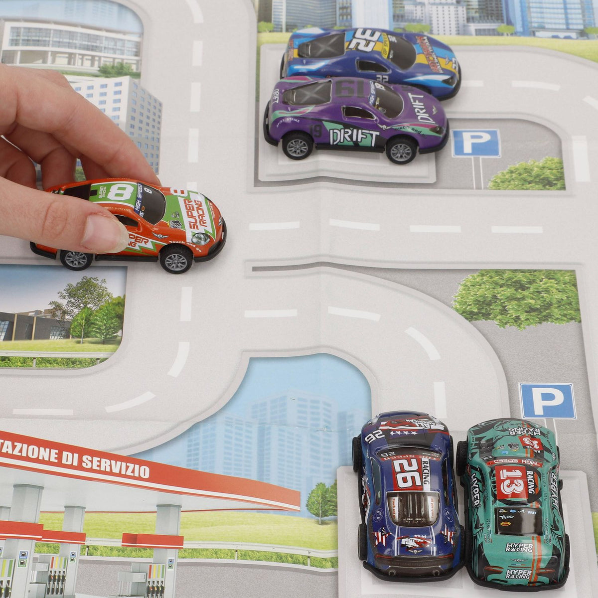 Speed Go – Set de 13 coches de metal – contenido y detalles