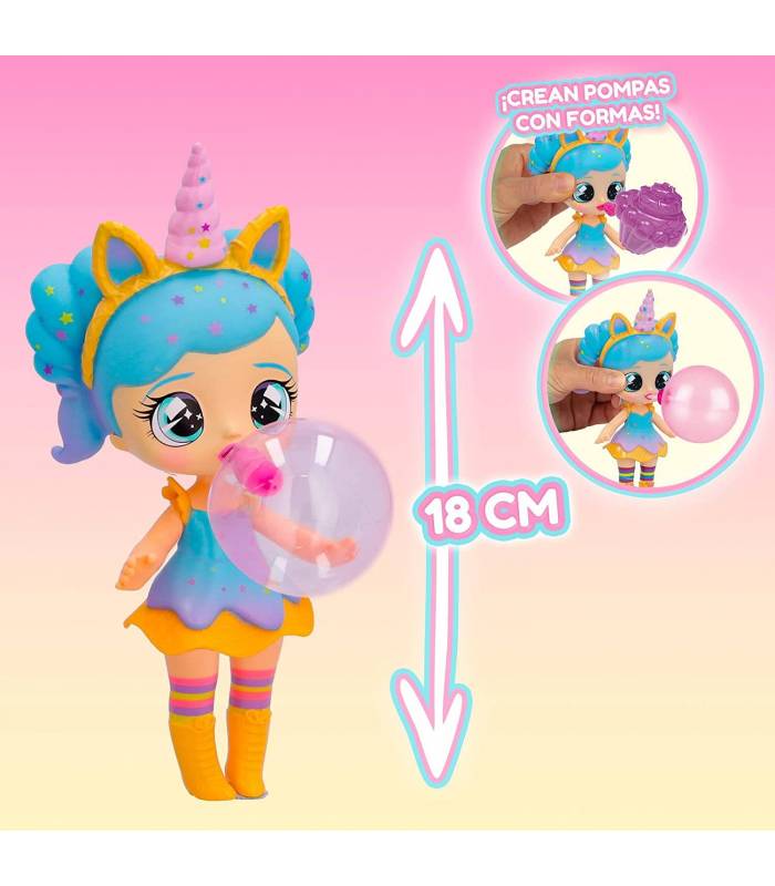 Bubiloons Bubigirls Quinn – muñeca con accesorios