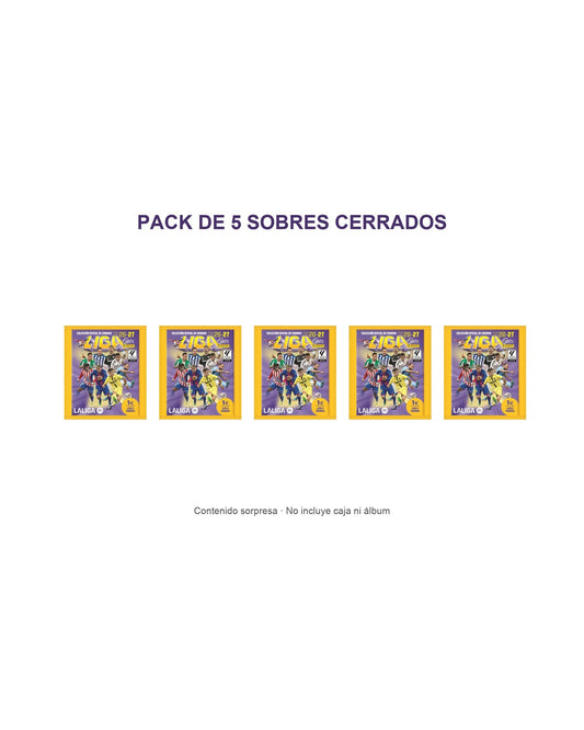 Panini Liga Este 2026/27 — pack de 5 sobres cerrados