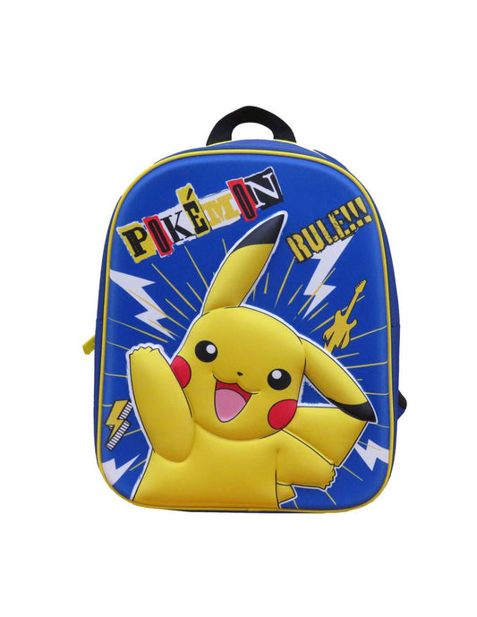 Mochila Pokémon Pikachu 3D de 30 cm