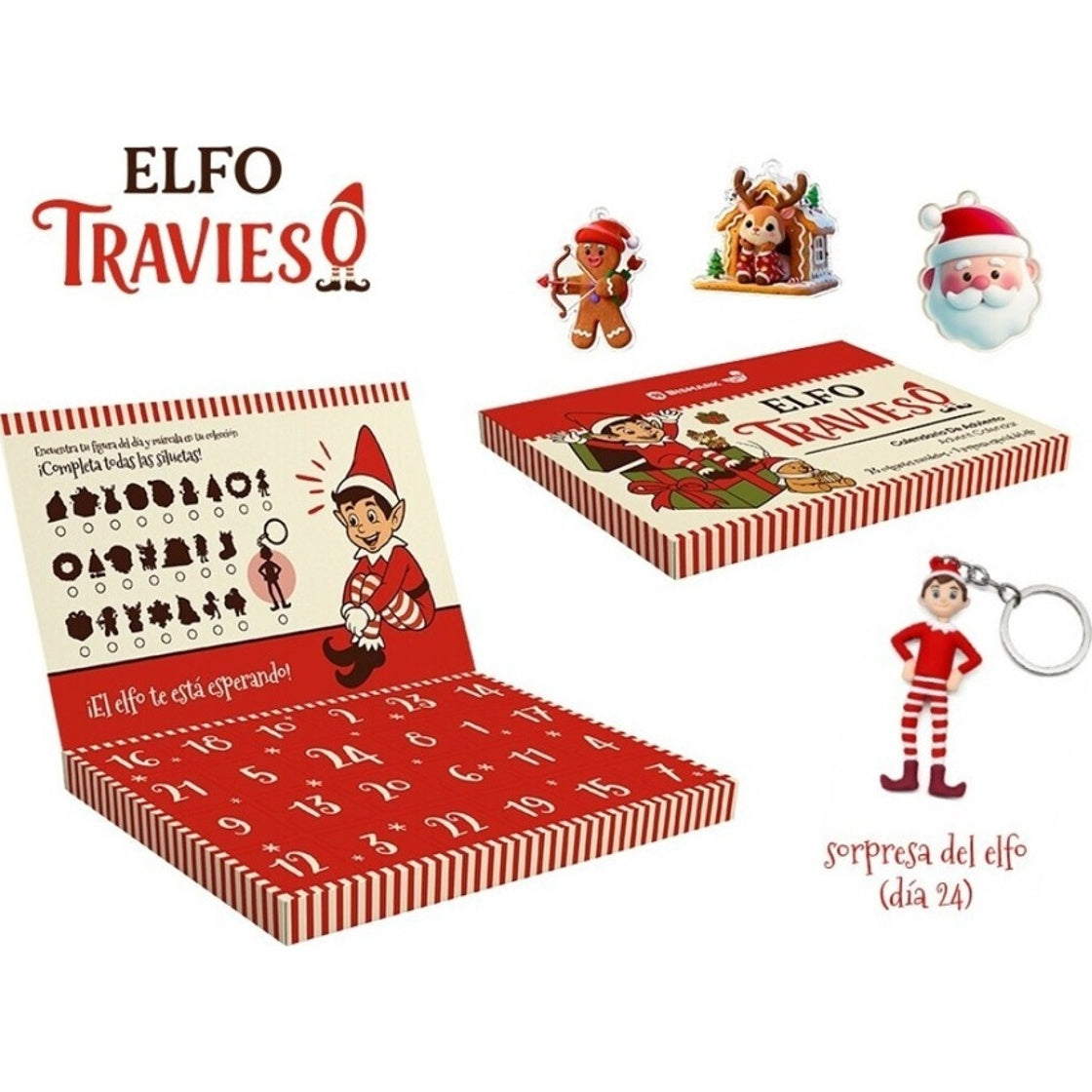 Elfo Travieso: caja de Adviento