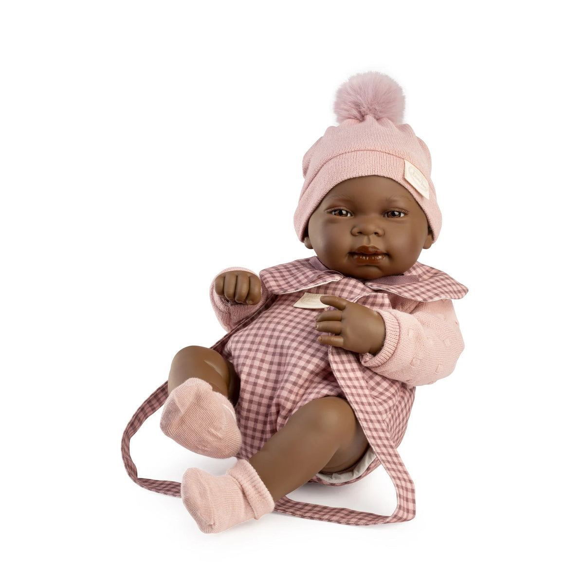 Muñeca bebé Indira con portabebé 42 cm · Antonio Juan — otra perspectiva
