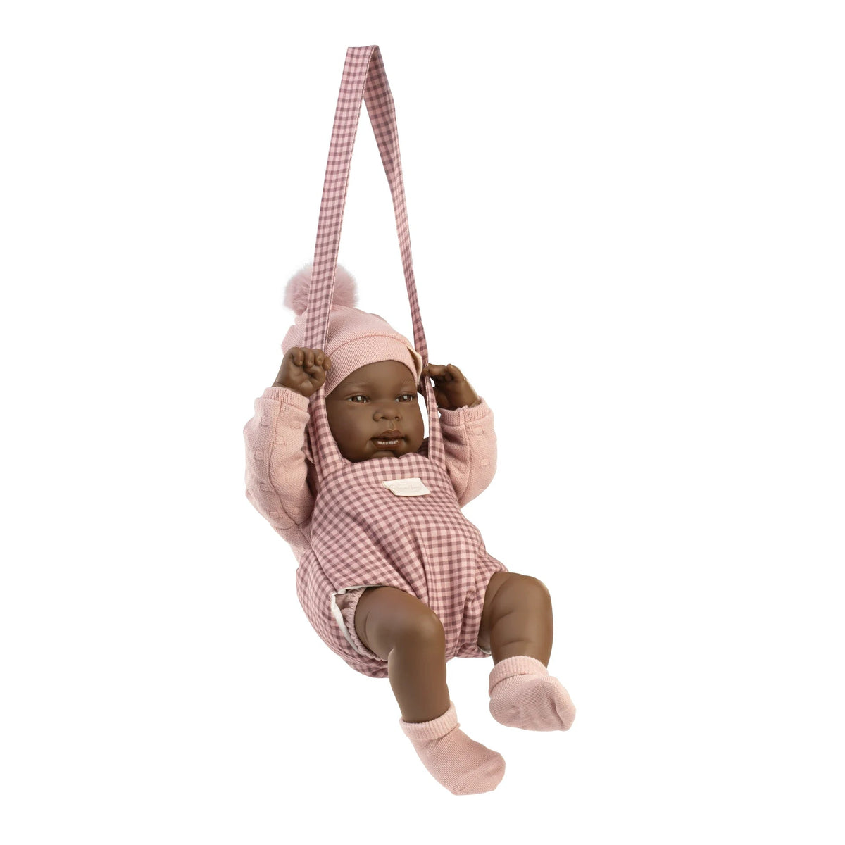 Recién Nacida Indira con portabebé 42 cm (50433)