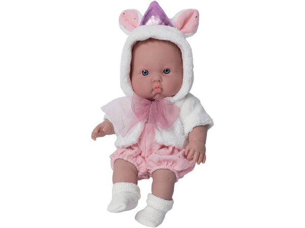 Muñeco bebé Gordito Fantasía Unicornio rosa de 30 cm · Rosa Toys