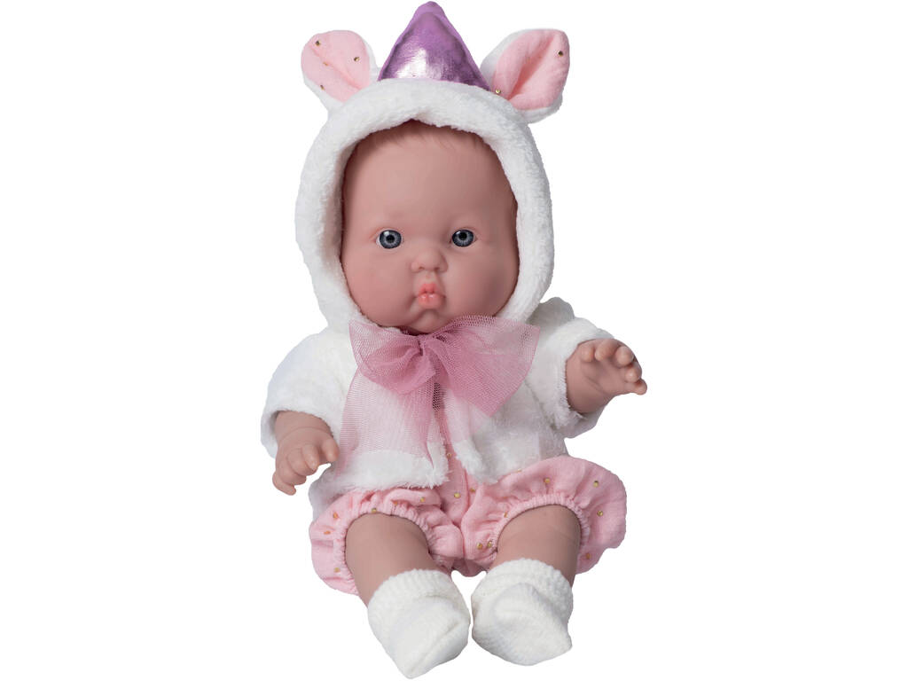 Muñeco bebé Gordito Fantasía Unicornio rosa de 30 cm · Rosa Toys — otra vista