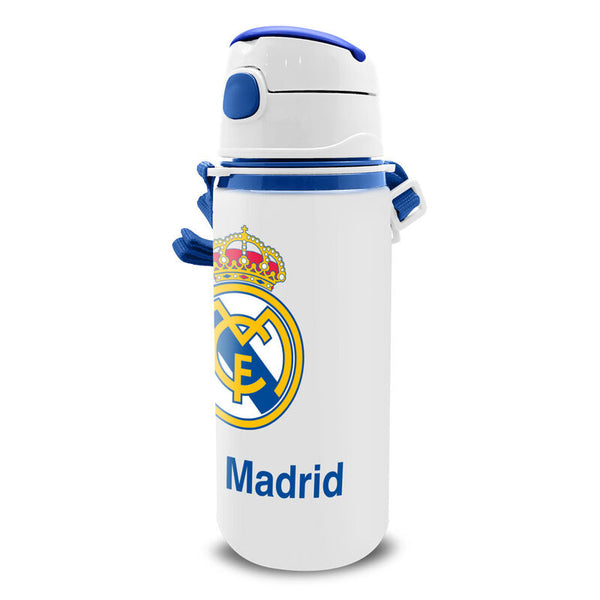Cantimplora Real Madrid de aluminio con asa · 600 ml