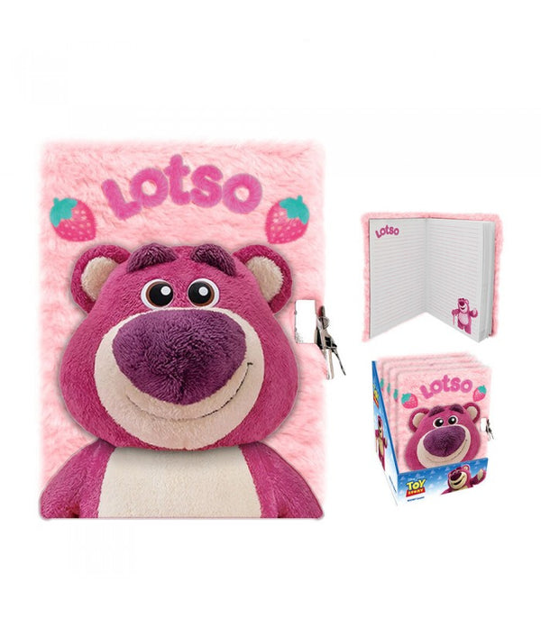 Libreta A5 de peluche 3D Lotso