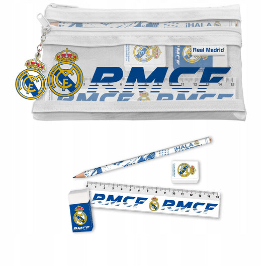 Set de papelería en estuche Real Madrid