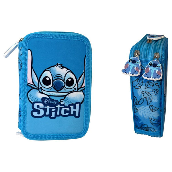 Estuche de 3 pisos Stitch Smile