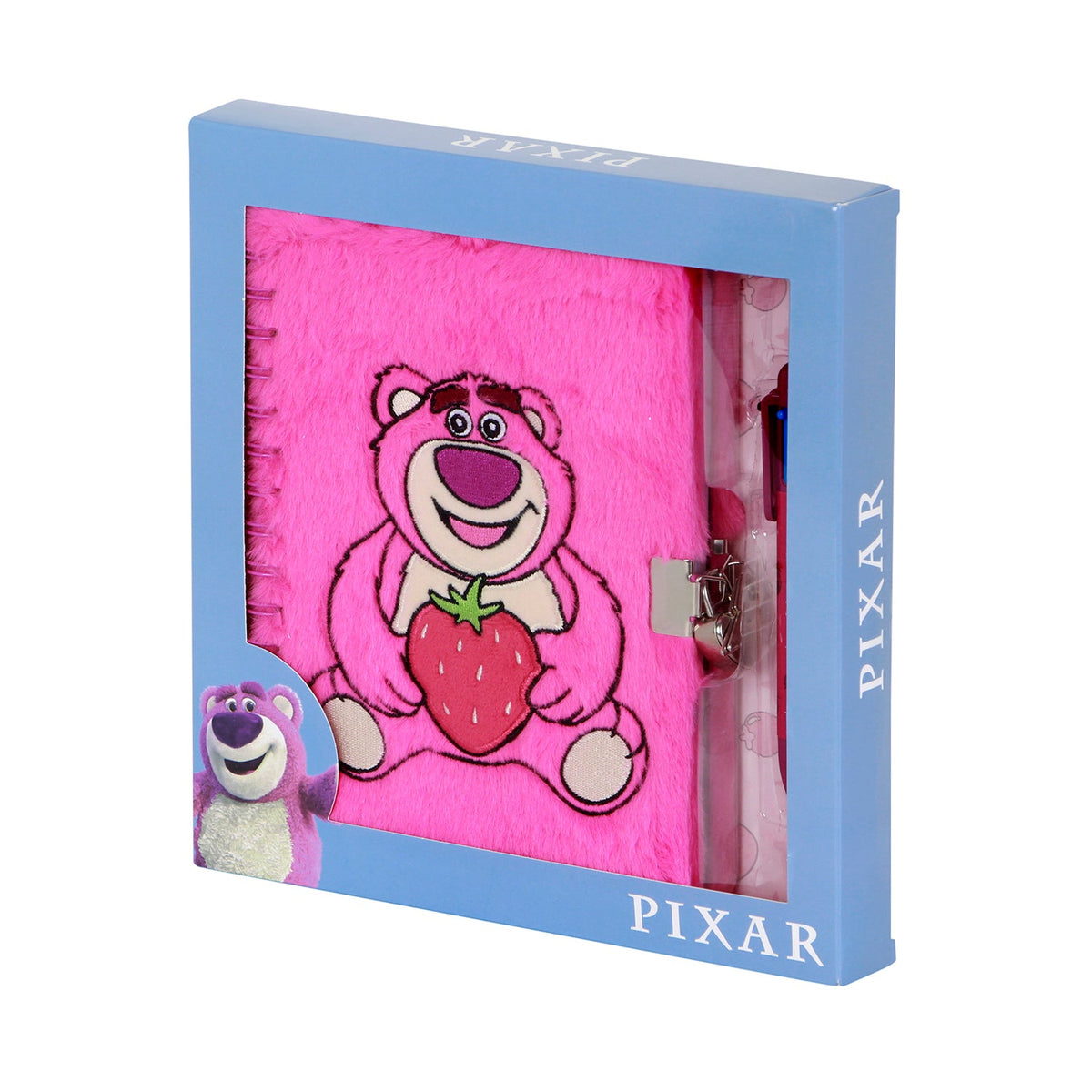 Libreta de peluche con bolígrafo Lotso