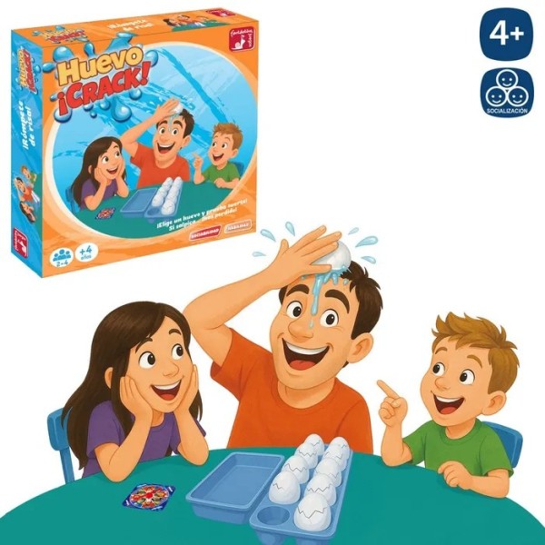 Huevo Crack — juego de mesa