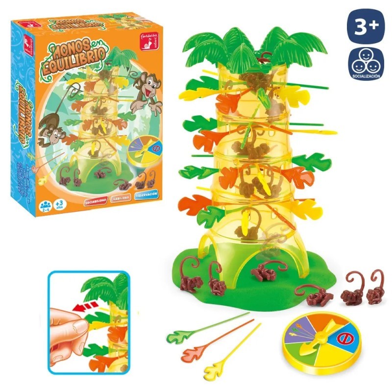 Monos en Equilibrio — juego de mesa