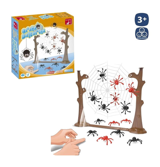 Araña Saltarina — juego de mesa