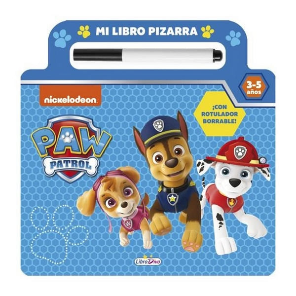 Libro pizarra Patrulla Canina