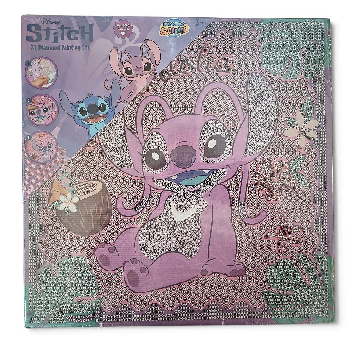 Lienzo XL de bordado con diamantes · 29 × 29 cm