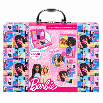 Set de pintura con diamantes Barbie: imagen mejorada del maletín