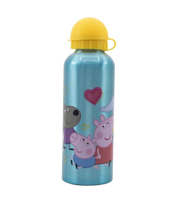 Botella Peppa Pig de aluminio · 530 ml
