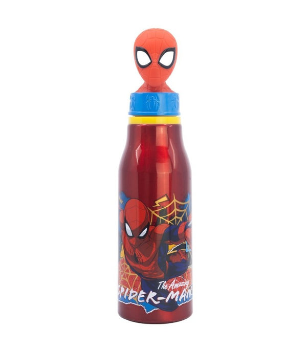 Botella Spider-Man de aluminio con figura 3D · 690 ml