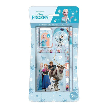 Set escolar Frozen · 5 piezas — foto con encuadre ampliado