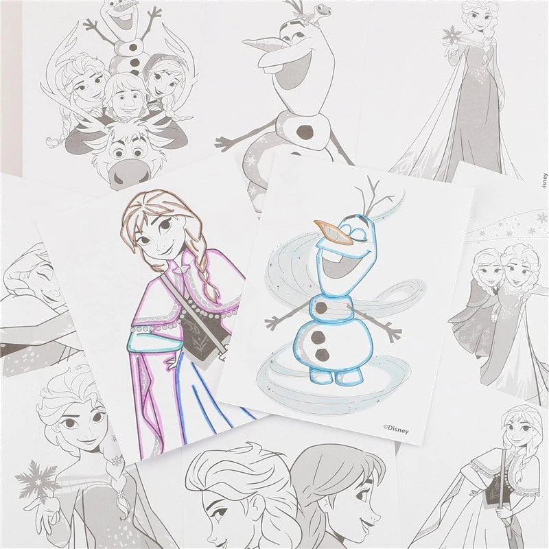 Láminas Frozen para colorear