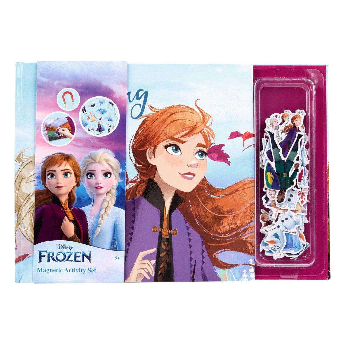 Libro magnético Frozen — portada e imanes incluidos