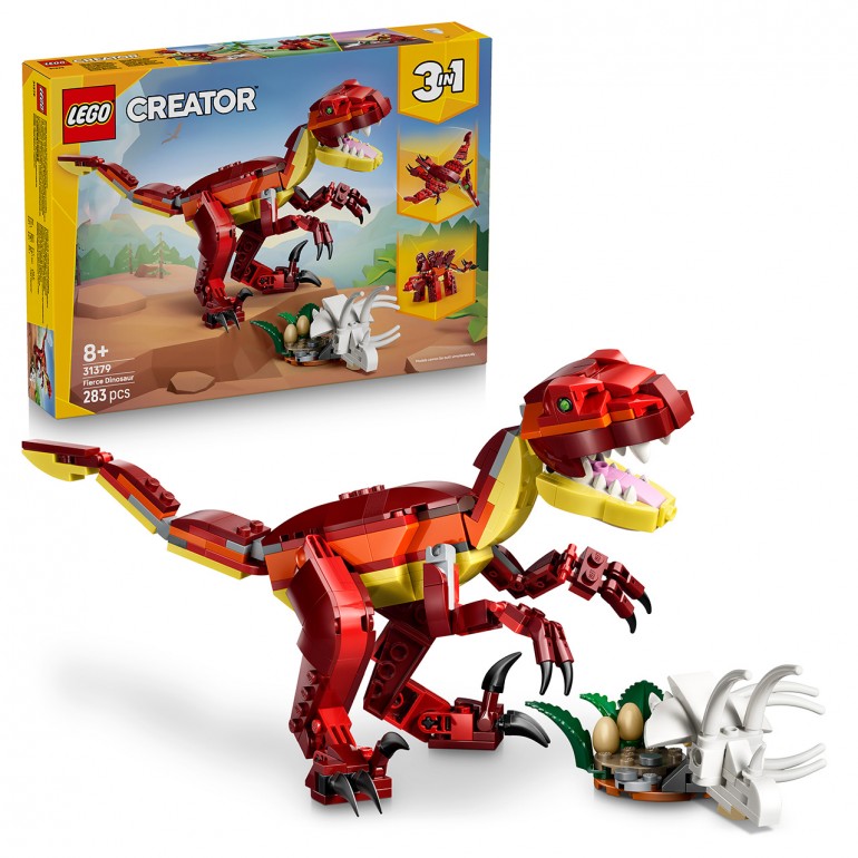 LEGO Creator 3 en 1 – Feroz dinosaurio (31379) - presentación