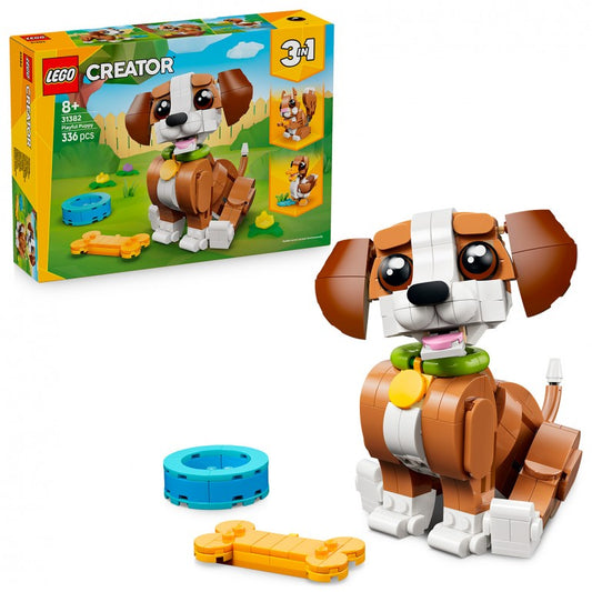 LEGO Creator 3 en 1 – Cachorro juguetón (31382) - presentación
