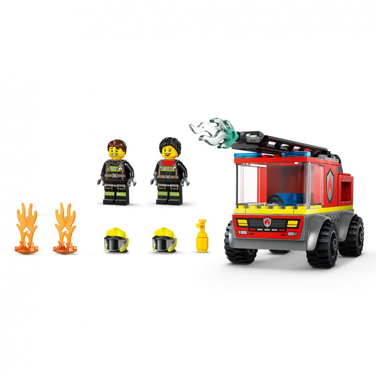 LEGO City – Camión de bomberos con escalera (60463) - vista 3