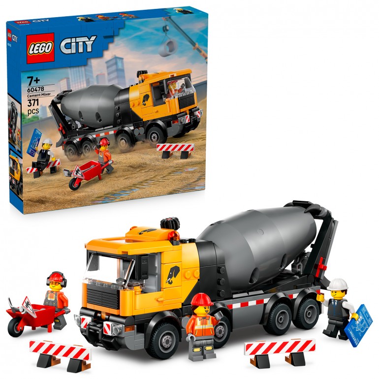 LEGO City – Hormigonera (60478) - presentación