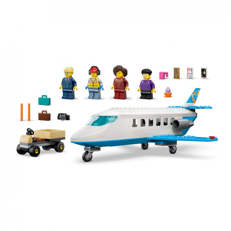 LEGO City – Avión de pasajeros (60492) - vista 2