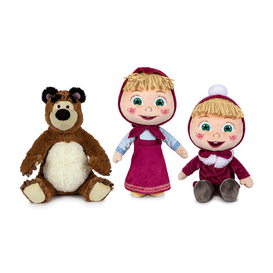 Peluche Masha y el Oso · Modelos surtidos