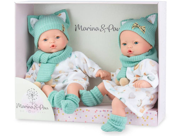 Muñecos Pitus Mellizos de 40 cm · Marina & Pau