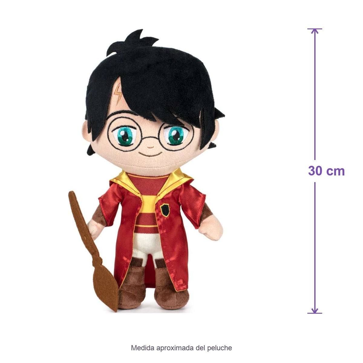 Peluche Harry Potter · 30 cm — medida aproximada