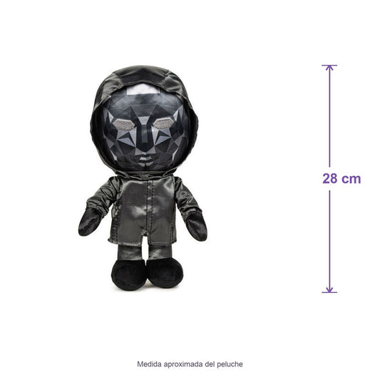 Peluche Frontman · El juego del calamar · 28 cm — medida aproximada