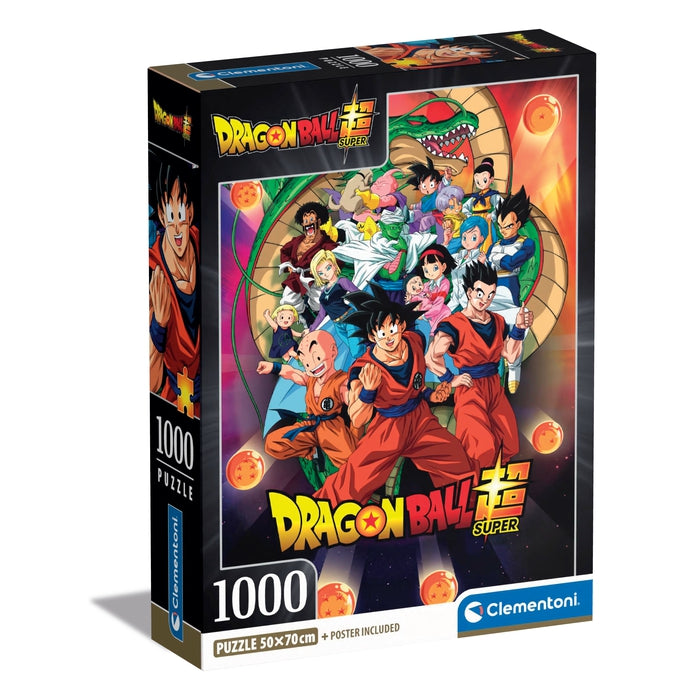 Puzzle Dragon Ball Super de 1000 piezas · Clementoni