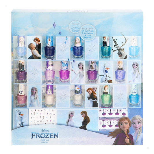 Frozen: set de esmaltes de uñas y pegatinas