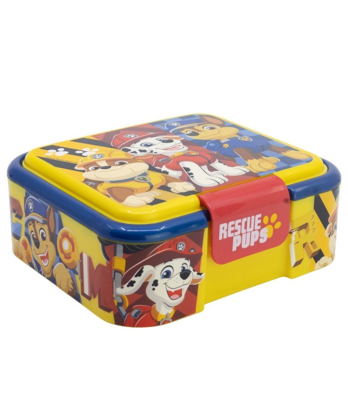 Sandwichera Patrulla Canina con 3 compartimentos · 1300 ml