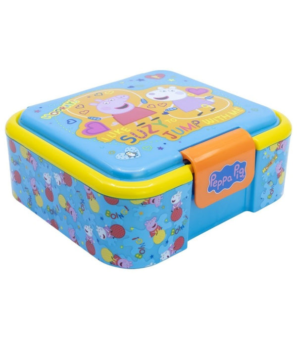 Sandwichera Peppa Pig con 3 compartimentos