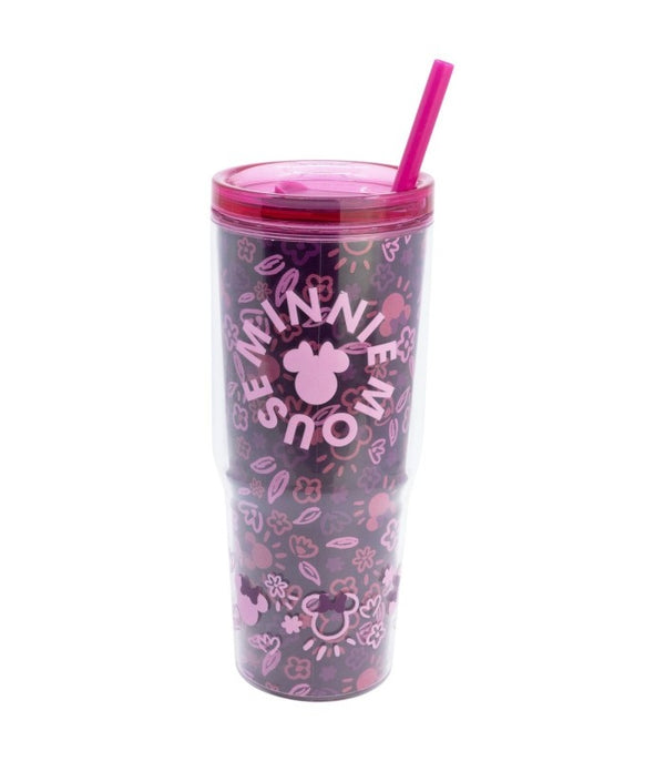 Vaso Minnie Mouse Cherrylicious de doble pared · 860 ml